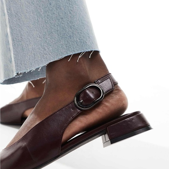 ASOS DESIGN Slingback Pointed Toe Flats - Picture 2 of 4